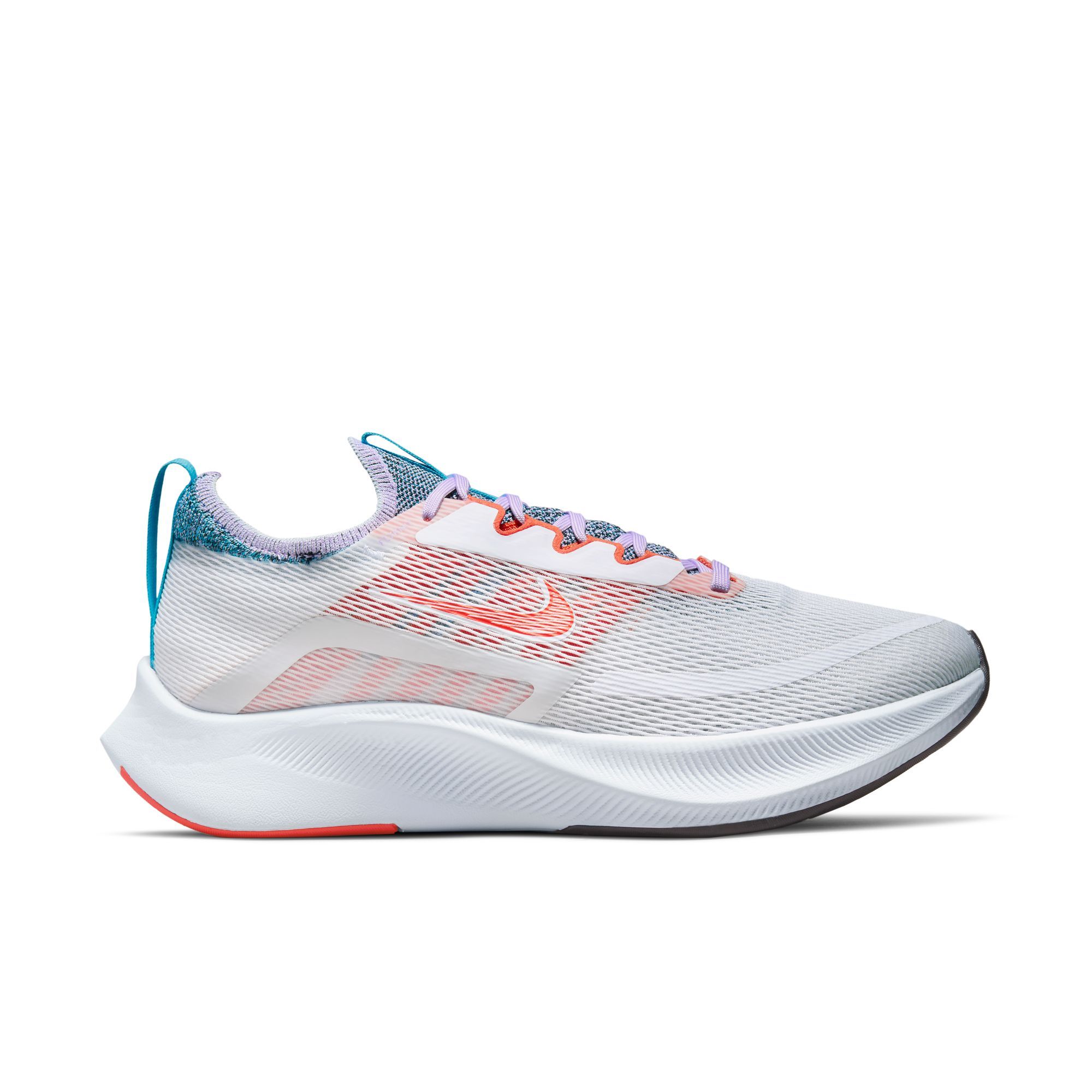 Nike Wmns Zoom Fly 4 Tenis blanco de mujer para correr
