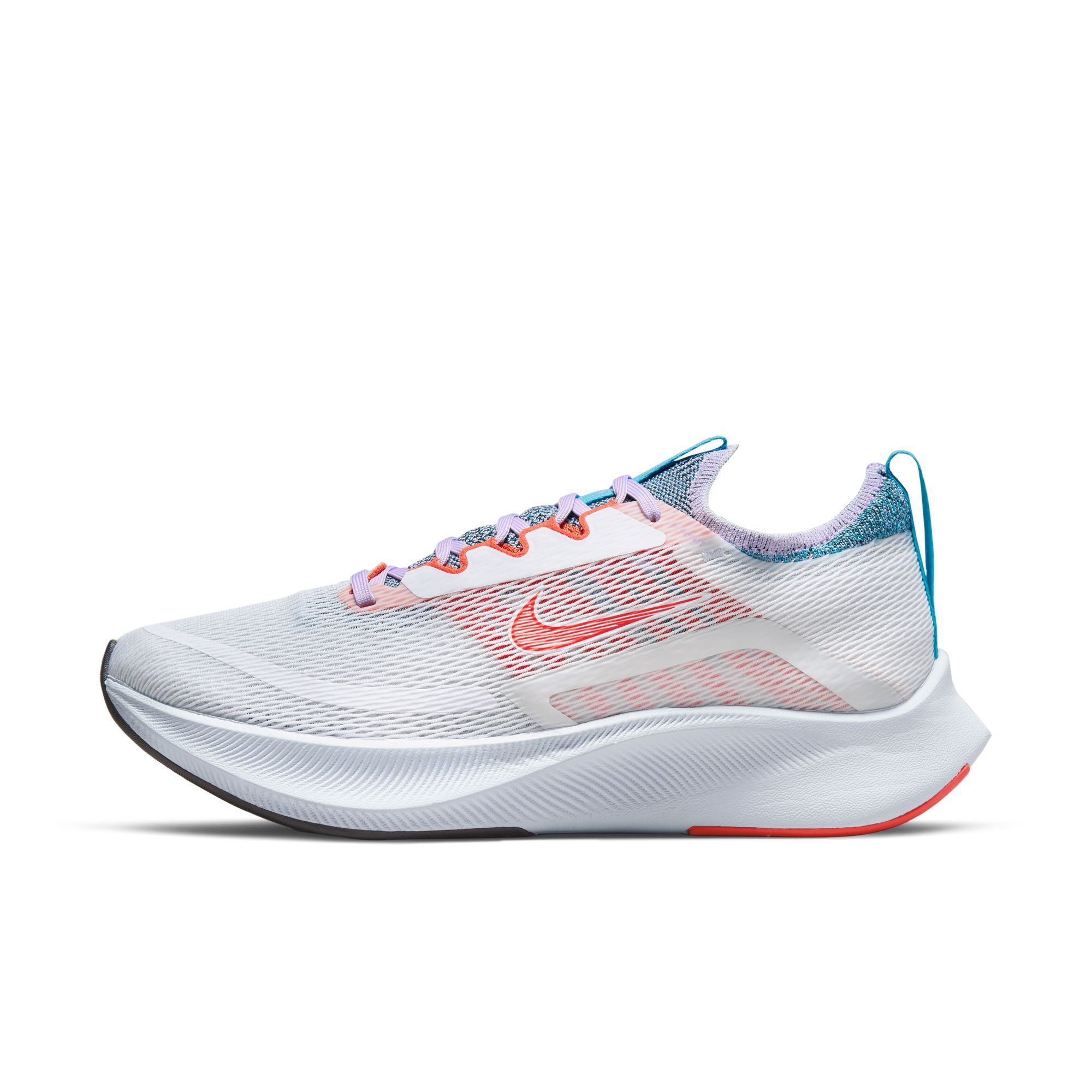 Nike Wmns Zoom Fly 4 Tenis blanco de mujer para correr
