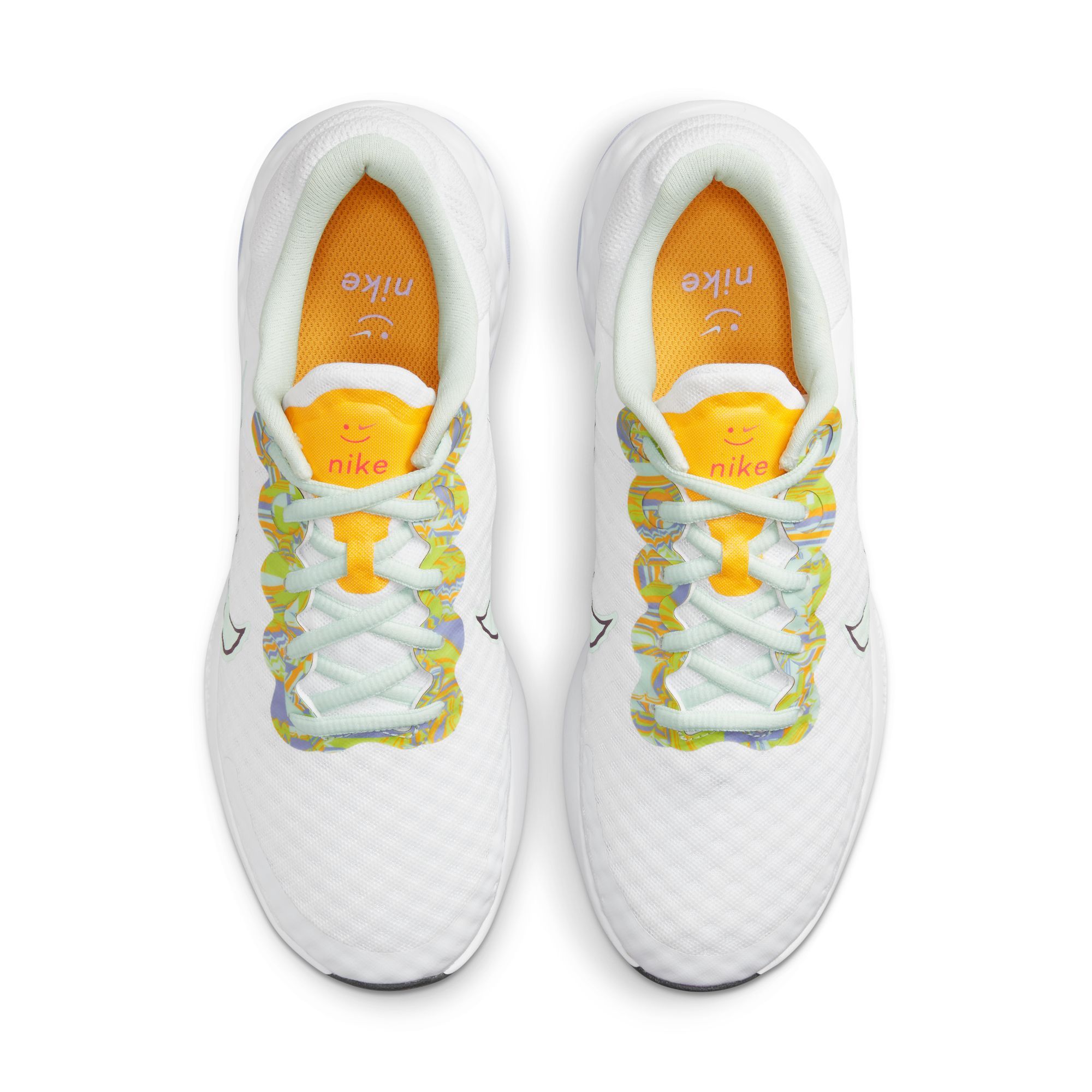 Nike W Nike Renew Ride 3 Prm Tenis blanco de mujer para correr
