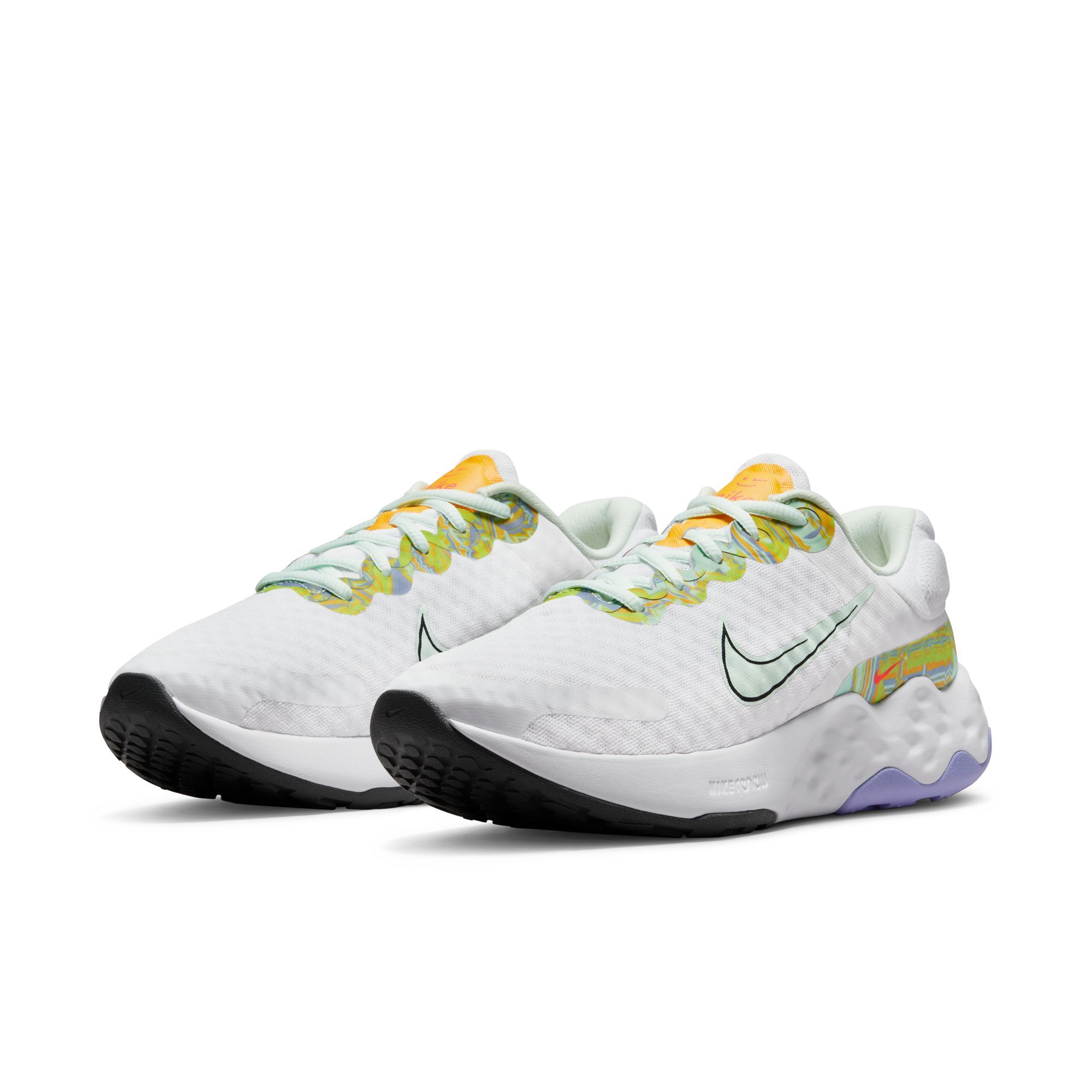 Nike W Nike Renew Ride 3 Prm Tenis blanco de mujer para correr