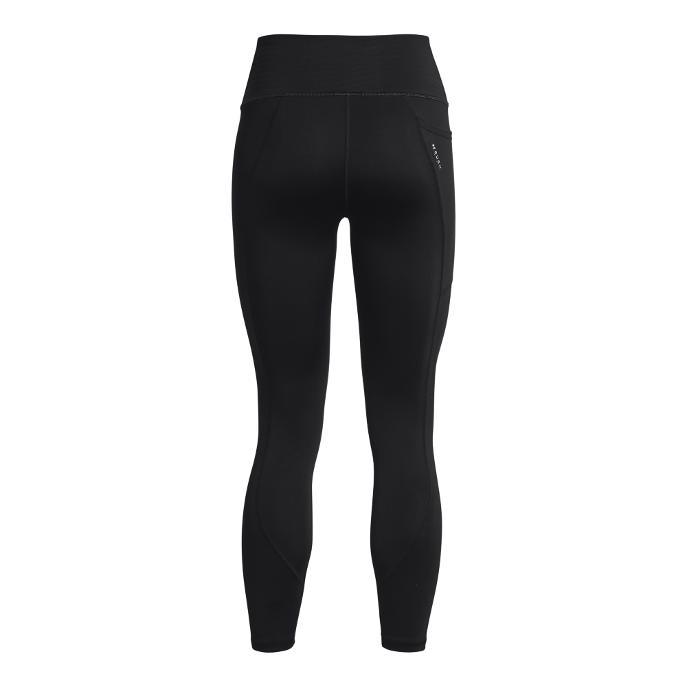 UA Rush Ankle Legging Licra negro de mujer para entrenamiento