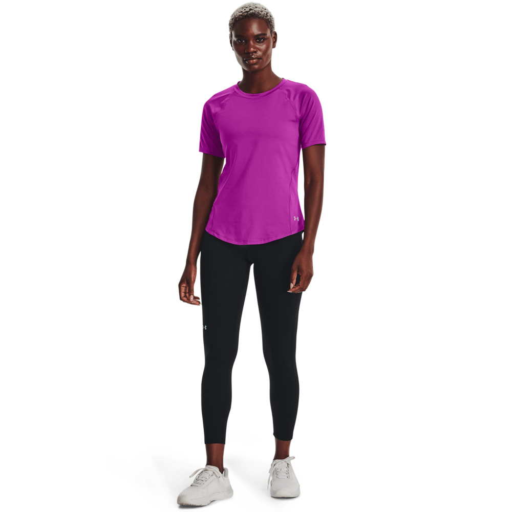 UA Rush Ankle Legging Licra negro de mujer para entrenamiento