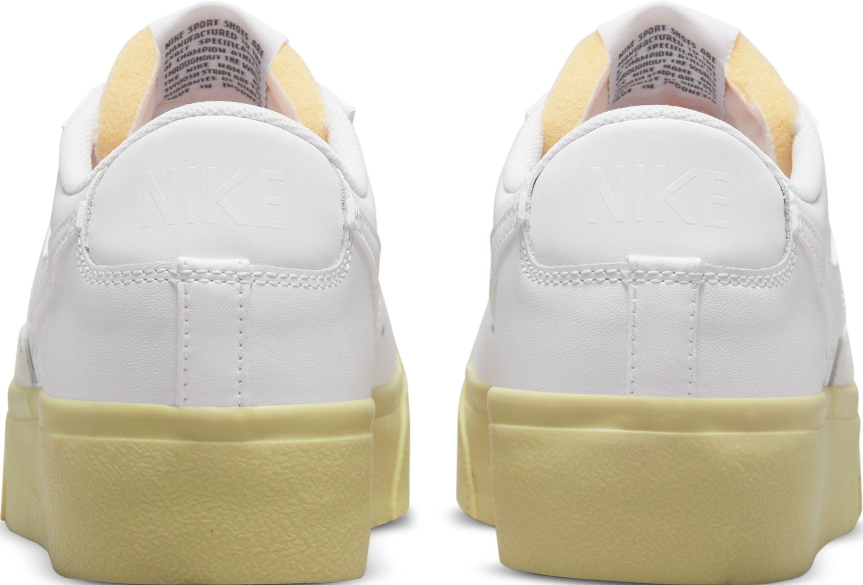 Nike W Blazer Low Platform Tenis blanco de mujer lifestyle