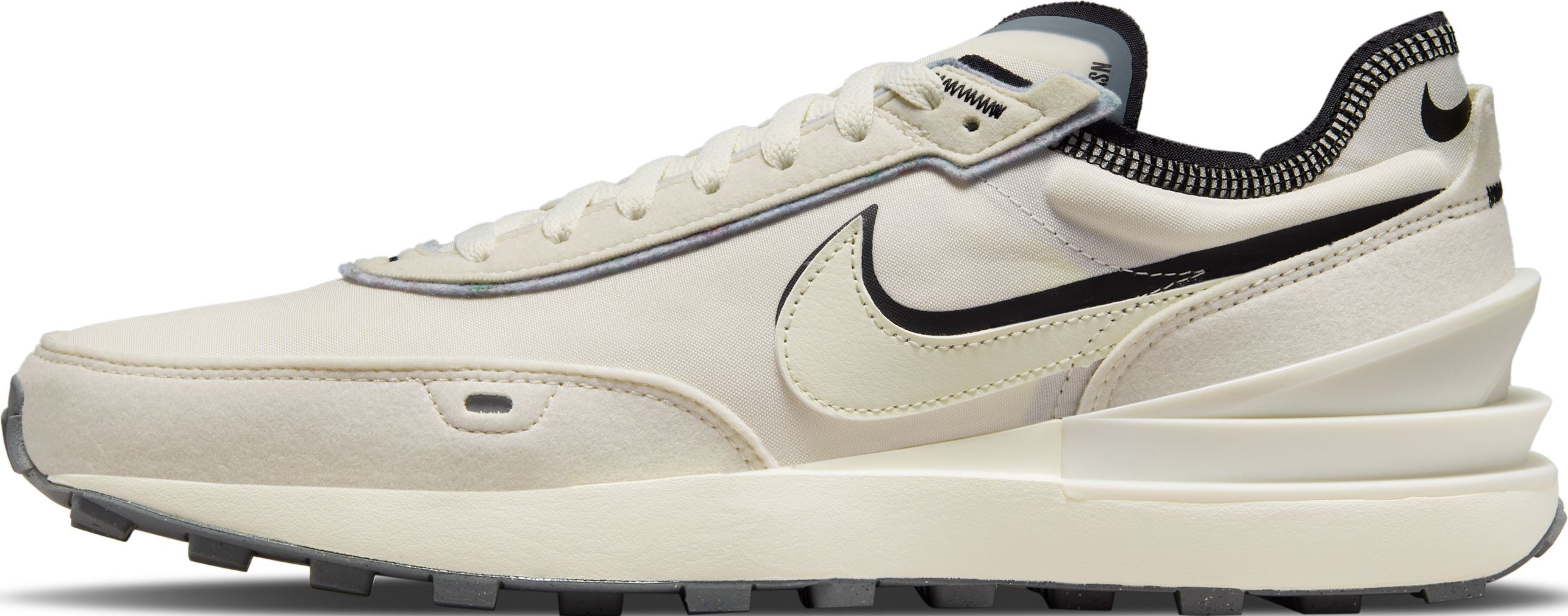 Nike Waffle One Se Fiber Tenis beige de hombre lifestyle