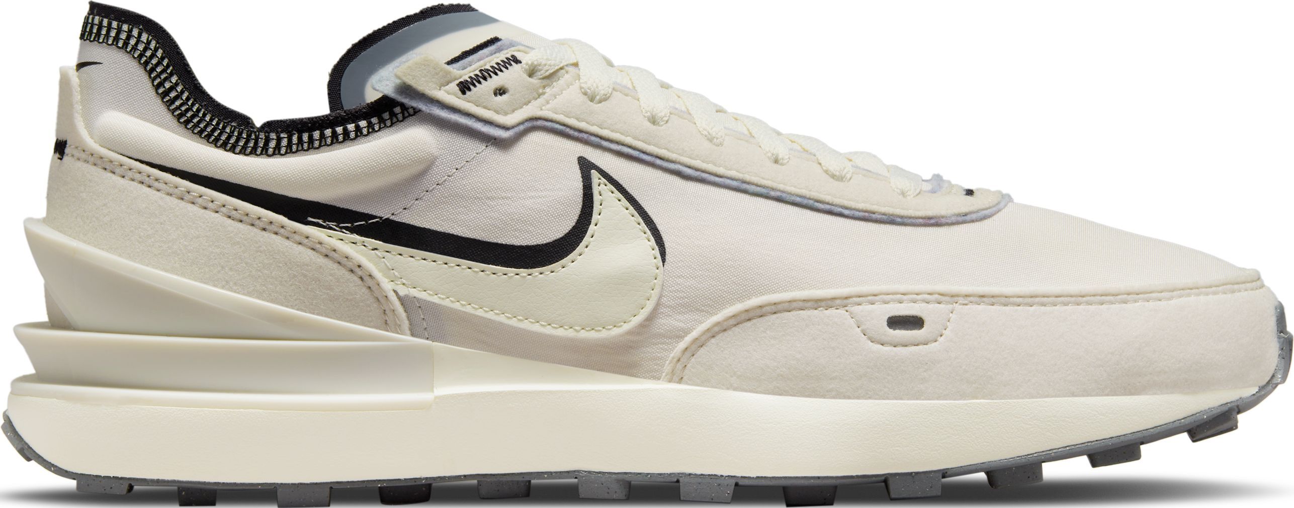 Nike Waffle One Se Fiber Tenis beige de hombre lifestyle