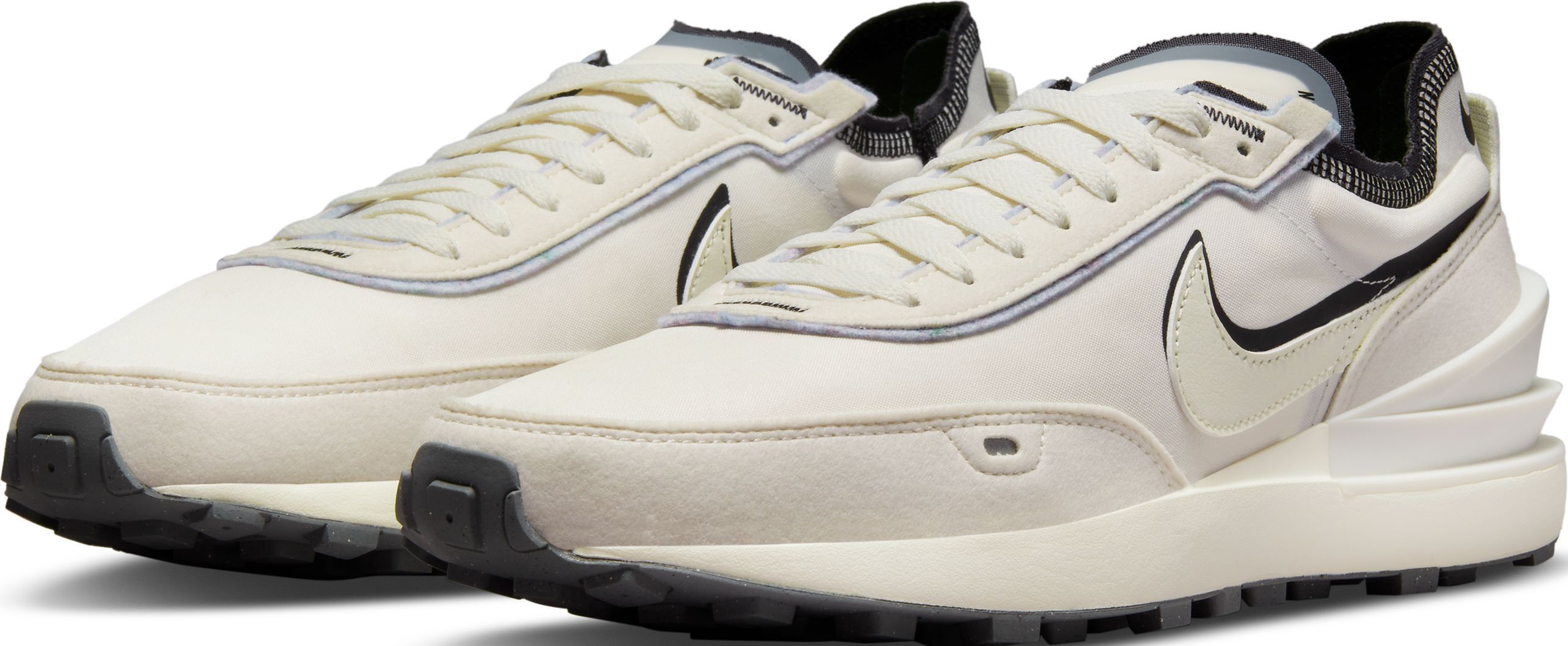 Nike Waffle One Se Fiber Tenis beige de hombre lifestyle