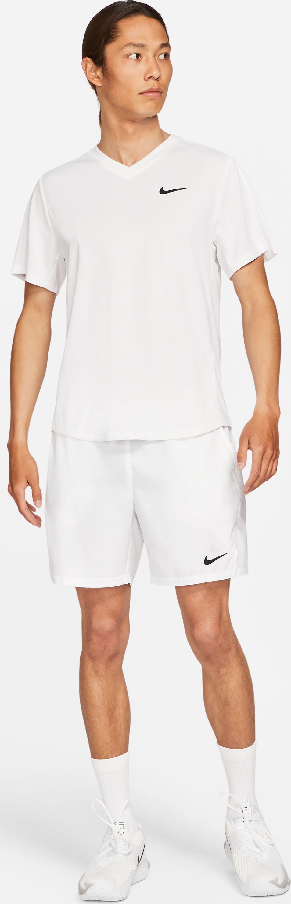 Nike M Nkct Df Vctry Top Camiseta Manga Corta blanco de hombre para tenis