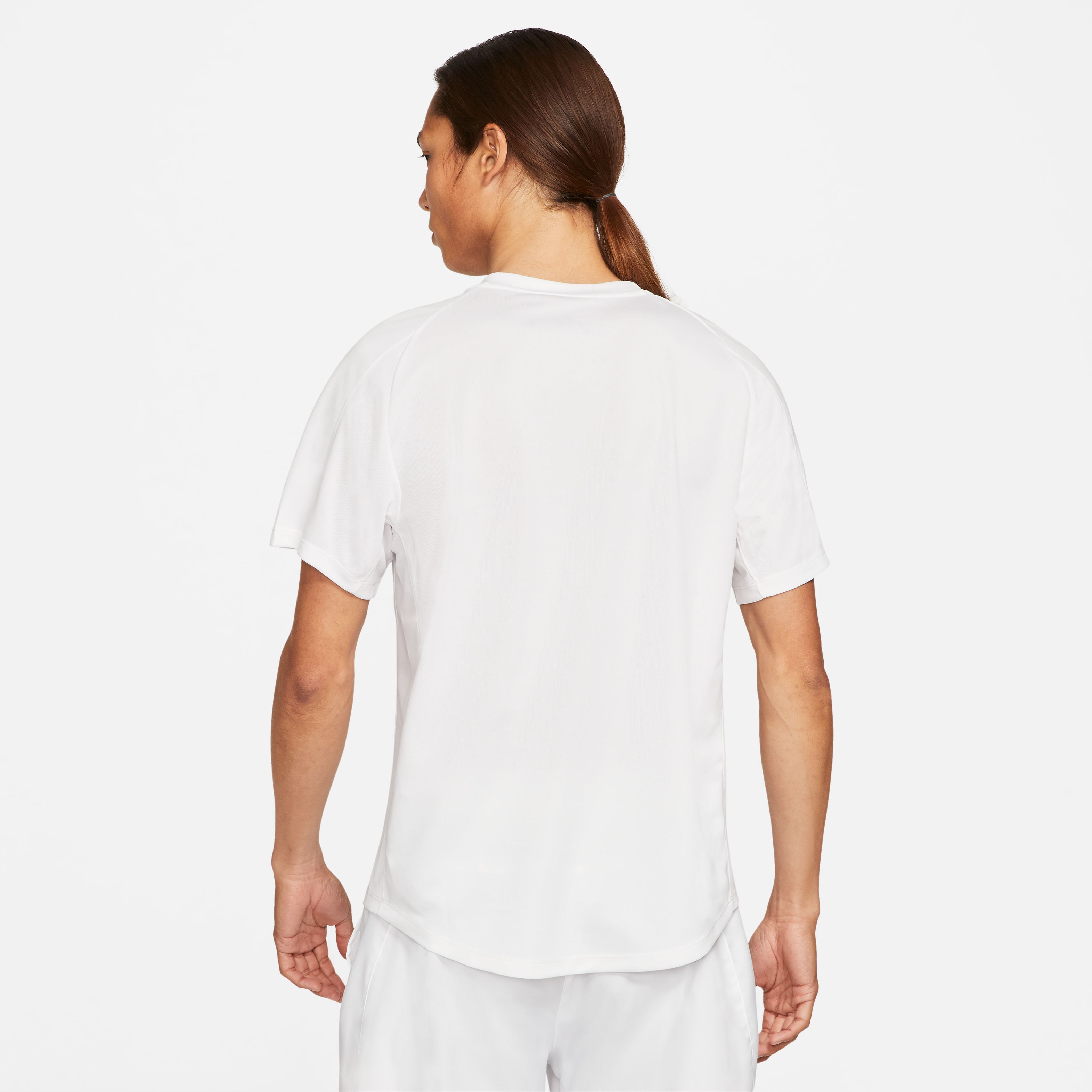 Nike M Nkct Df Vctry Top Camiseta Manga Corta blanco de hombre para tenis
