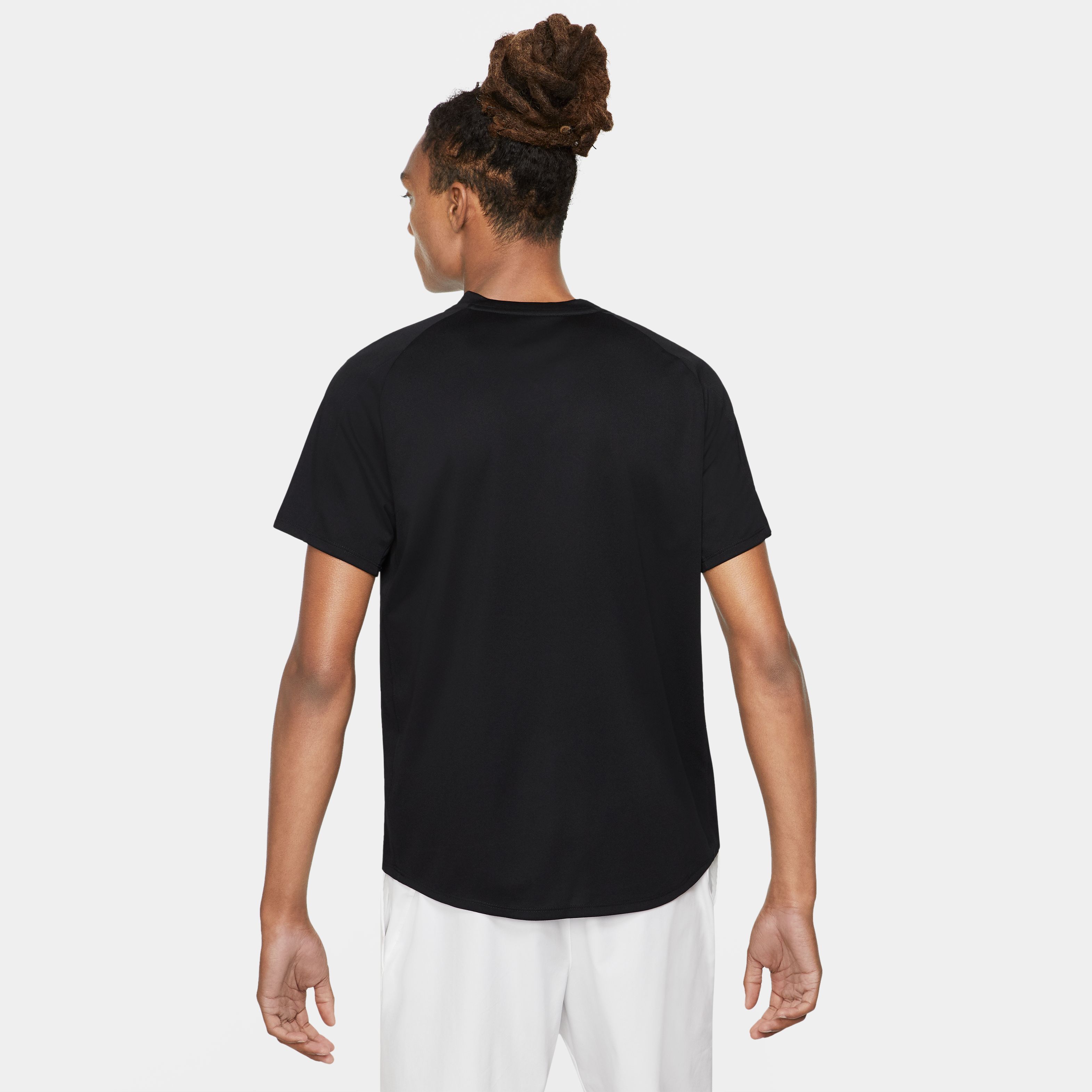 Nike M Nkct Df Vctry Top Camiseta Manga Corta negro de hombre para tenis