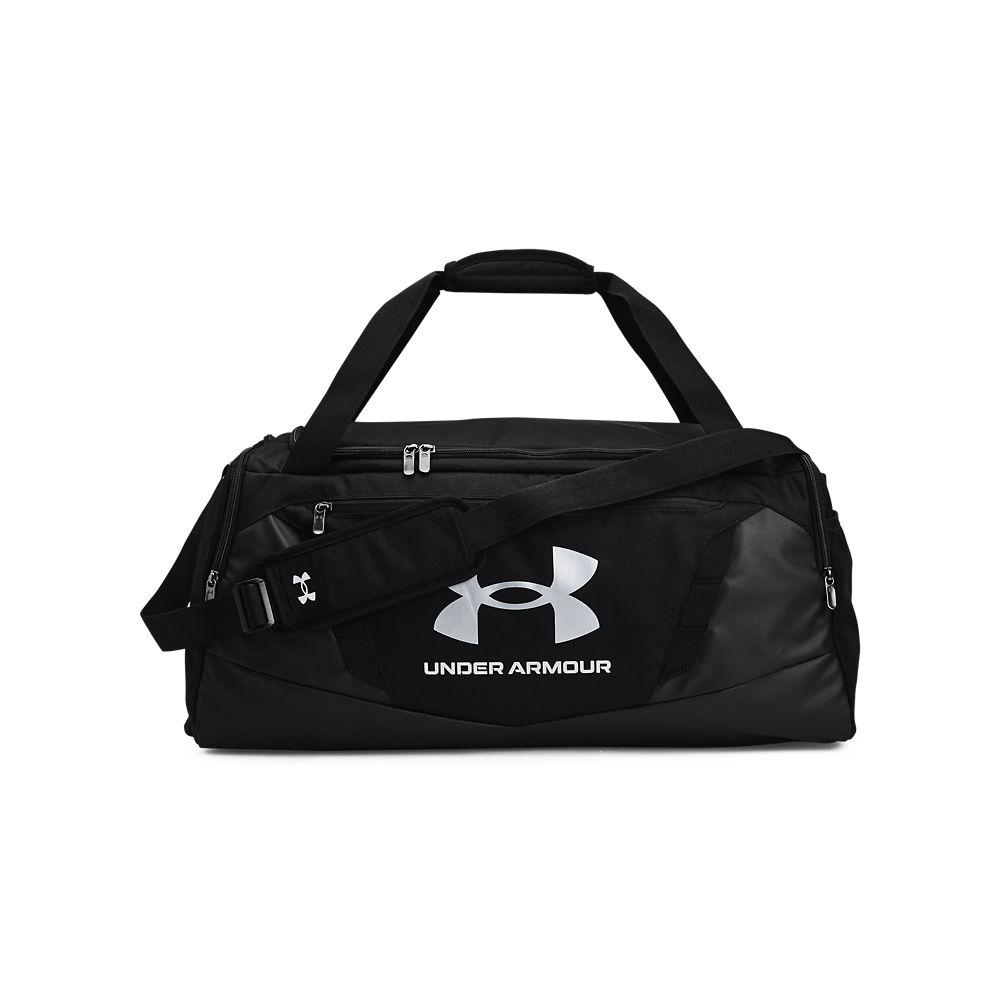 UA Undeniable 5.0 Duffle Md Maletín negro de hombre para entrenamiento
