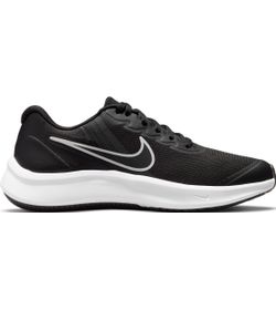 Tenis-nike-para-niño-Nike-Star-Runner-3-Gs-para-entrenamiento-color-negro.-Lateral-Externa-Derecha