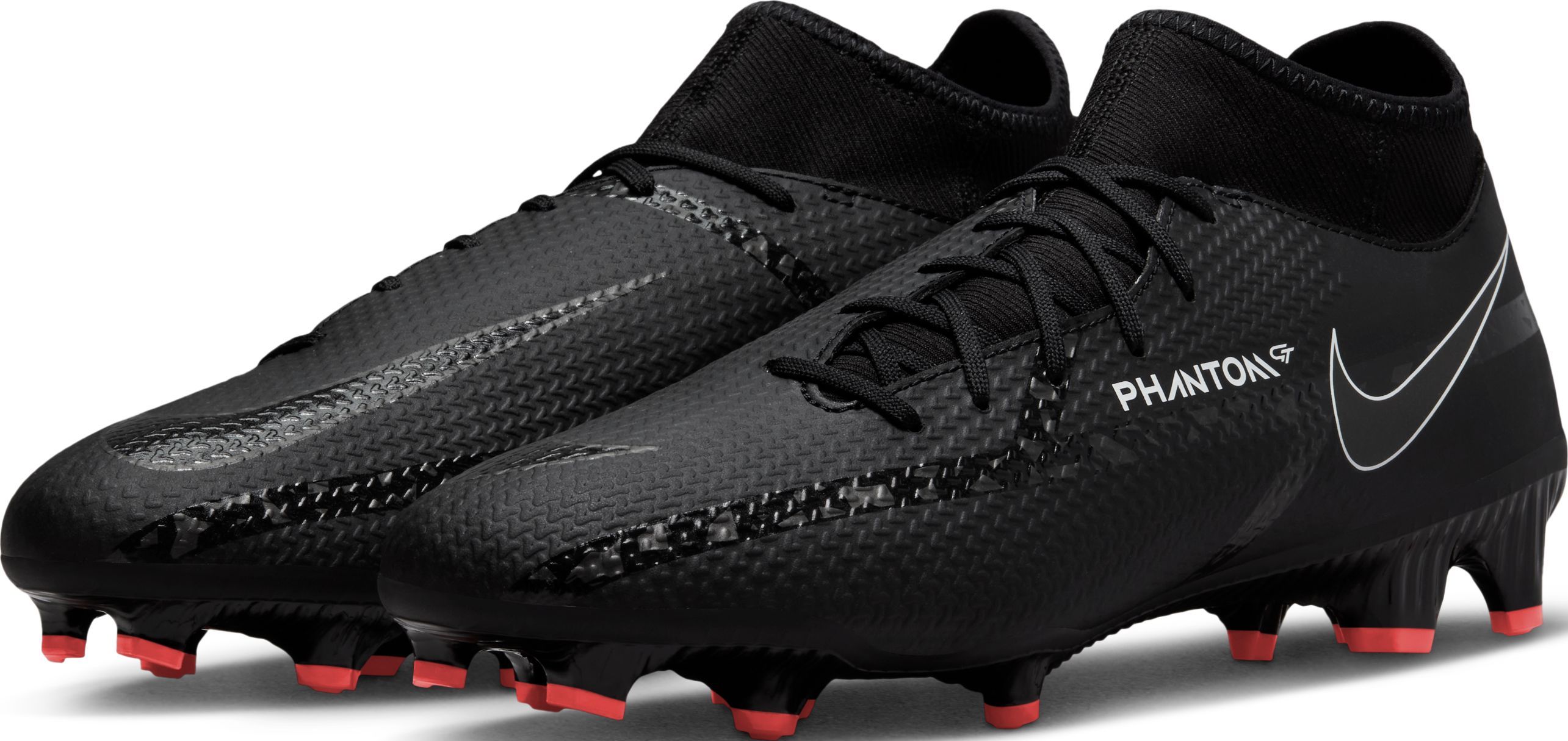 Nike Phantom Gt2 Academy Df Fg/Mg Guayos negro de hombre para futbol