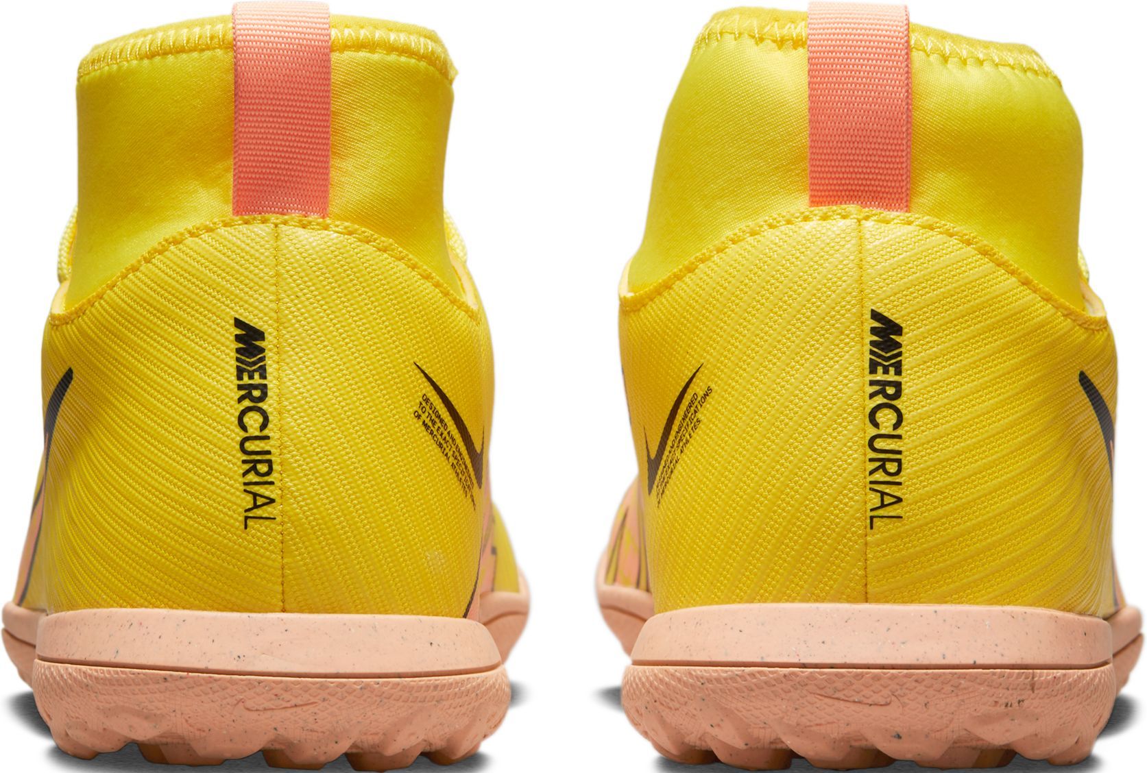 Nike Jr Superfly 9 Club Tf Guayos amarillo de niño para futbol