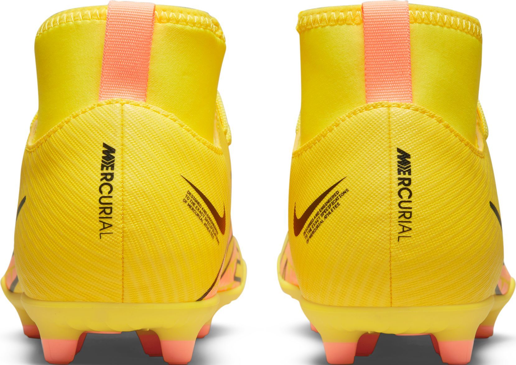 Nike Jr Superfly 9 Club Fg/Mg Guayos amarillo de niño para futbol