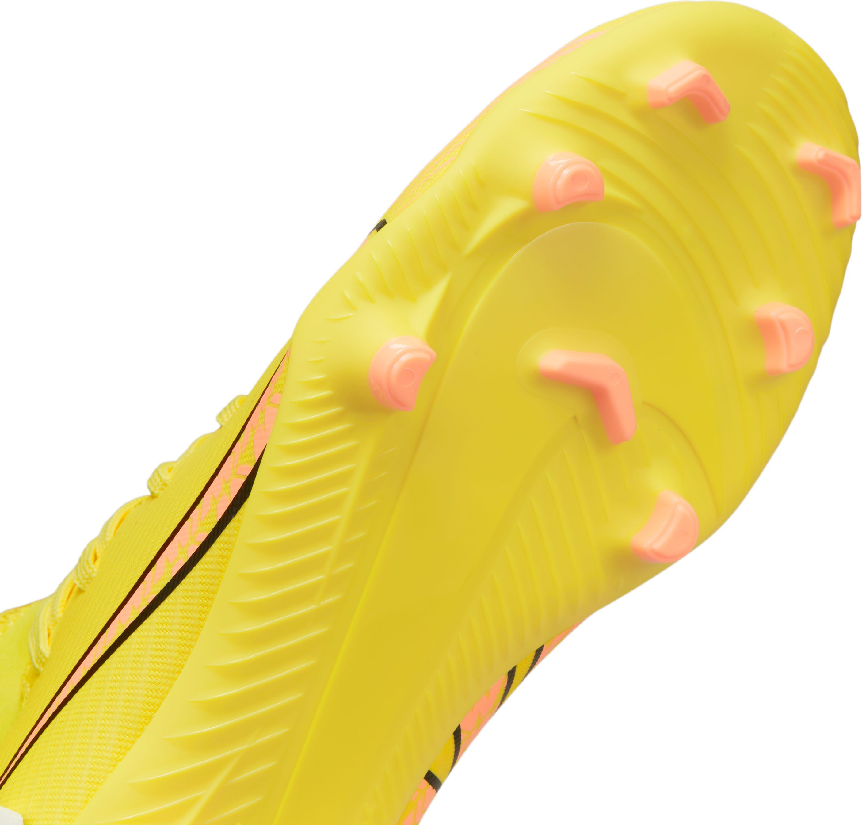 Nike Jr Superfly 9 Club Fg/Mg Guayos amarillo de niño para futbol