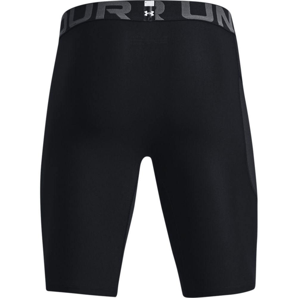 UA Hg Armour Lng Shorts Licra negro de hombre para entrenamiento