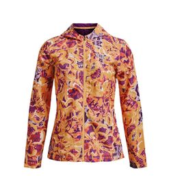 Camiseta-Manga-Larga-under-armour-para-mujer-Ua-Storm-Day-Of-Dead-Jacket-para-correr-color-naranja.-Frente-Sin-Modelo