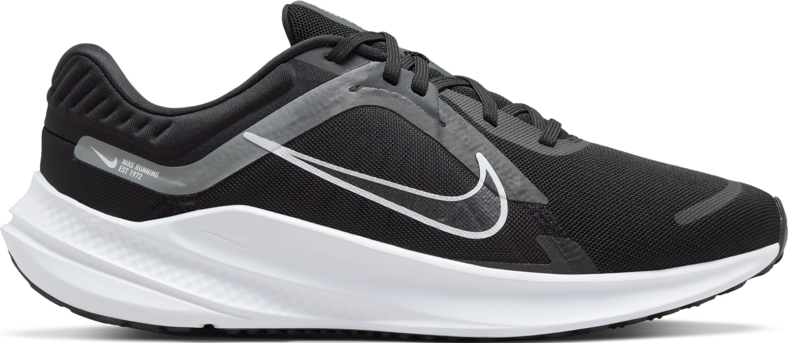 Nike Quest 5 Tenis negro de hombre para correr