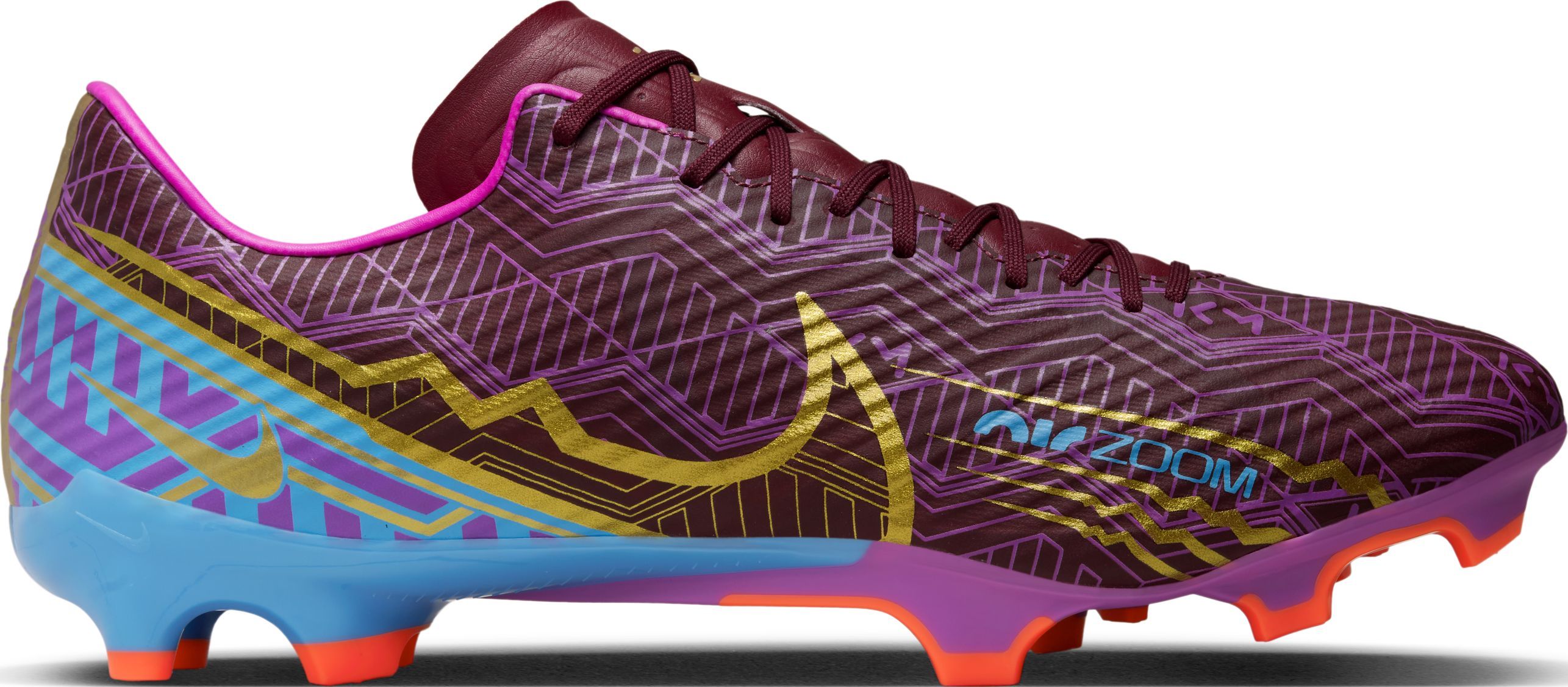 Nike Zoom Vapor 15 Academy Km Fg/Mg Guayos rojo de hombre para futbol