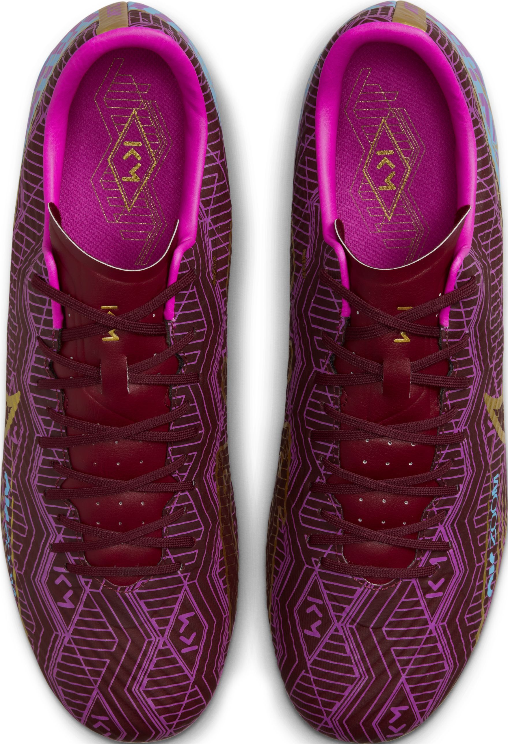 Nike Zoom Vapor 15 Academy Km Fg/Mg Guayos rojo de hombre para futbol