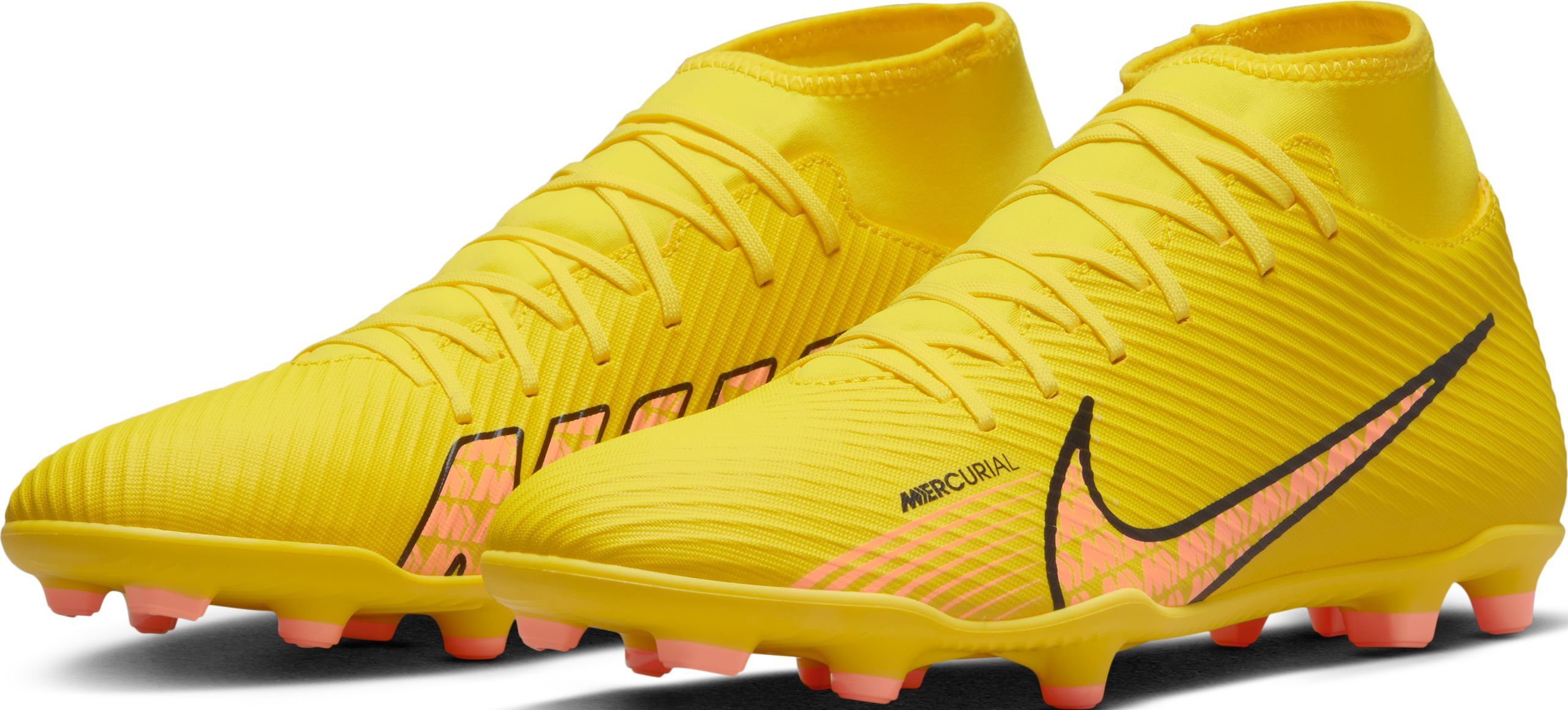 Nike Superfly 9 Club Fg/Mg Guayos amarillo de hombre para futbol