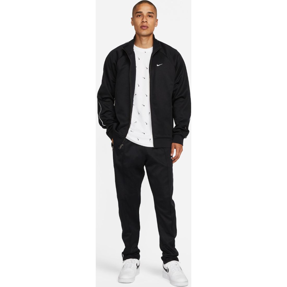 Nike M Nsw Club Tee Aop Camiseta Manga Corta blanco de hombre lifestyle