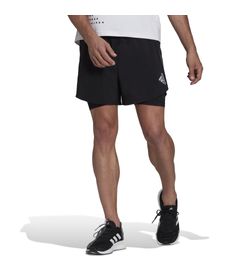 Pantaloneta-adidas-para-hombre-D4R-2In1-Short-para-correr-color-negro.-Frente-Sobre-Modelo