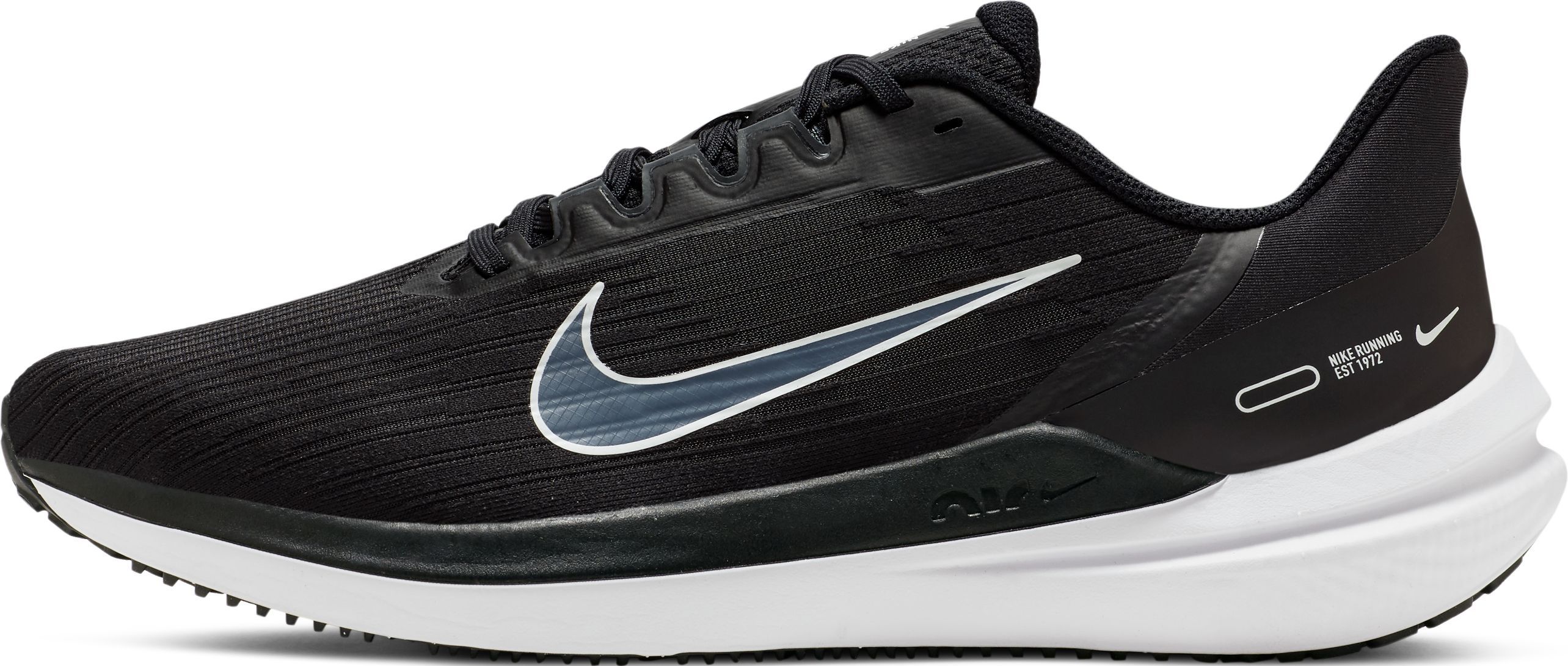 Nike Air Winflo 9 Tenis negro de hombre para correr