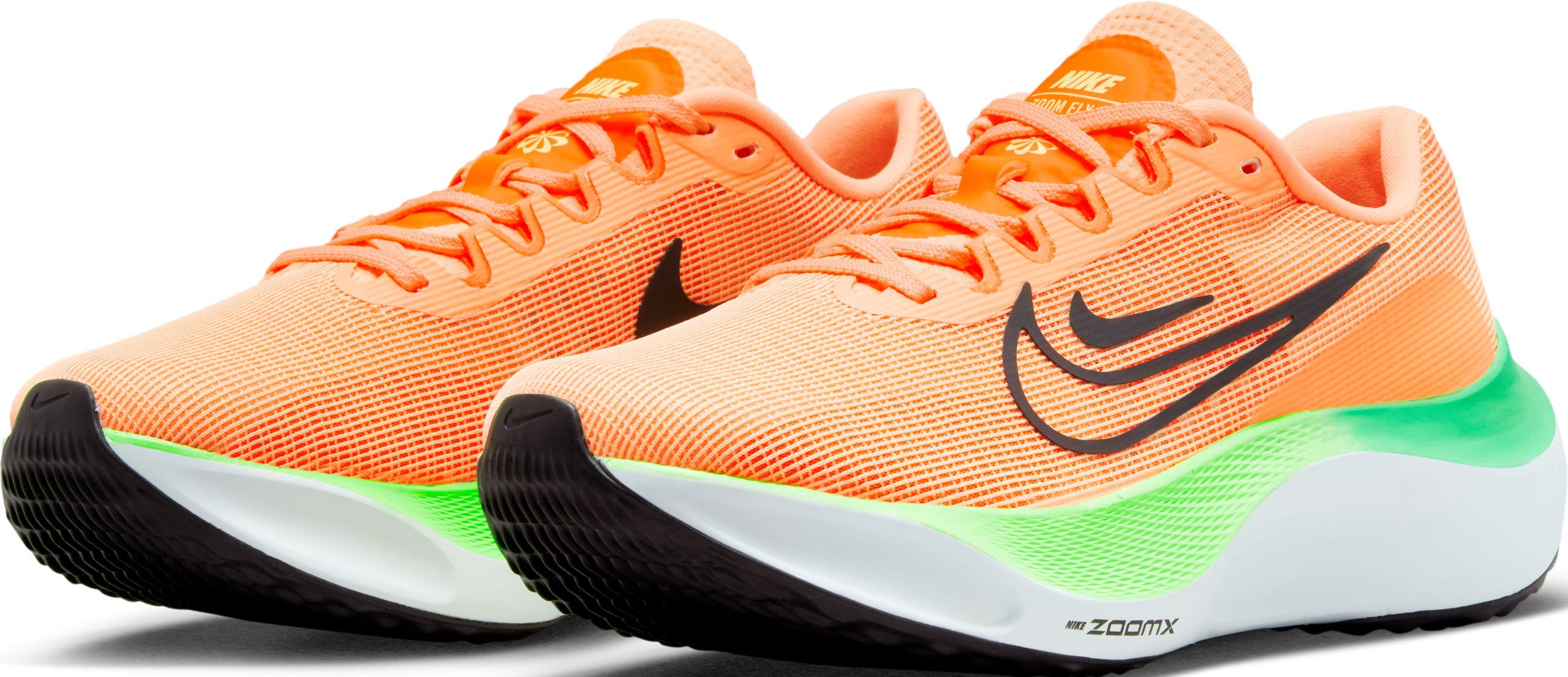 Nike Wmns Zoom Fly 5 Tenis naranja de mujer para correr