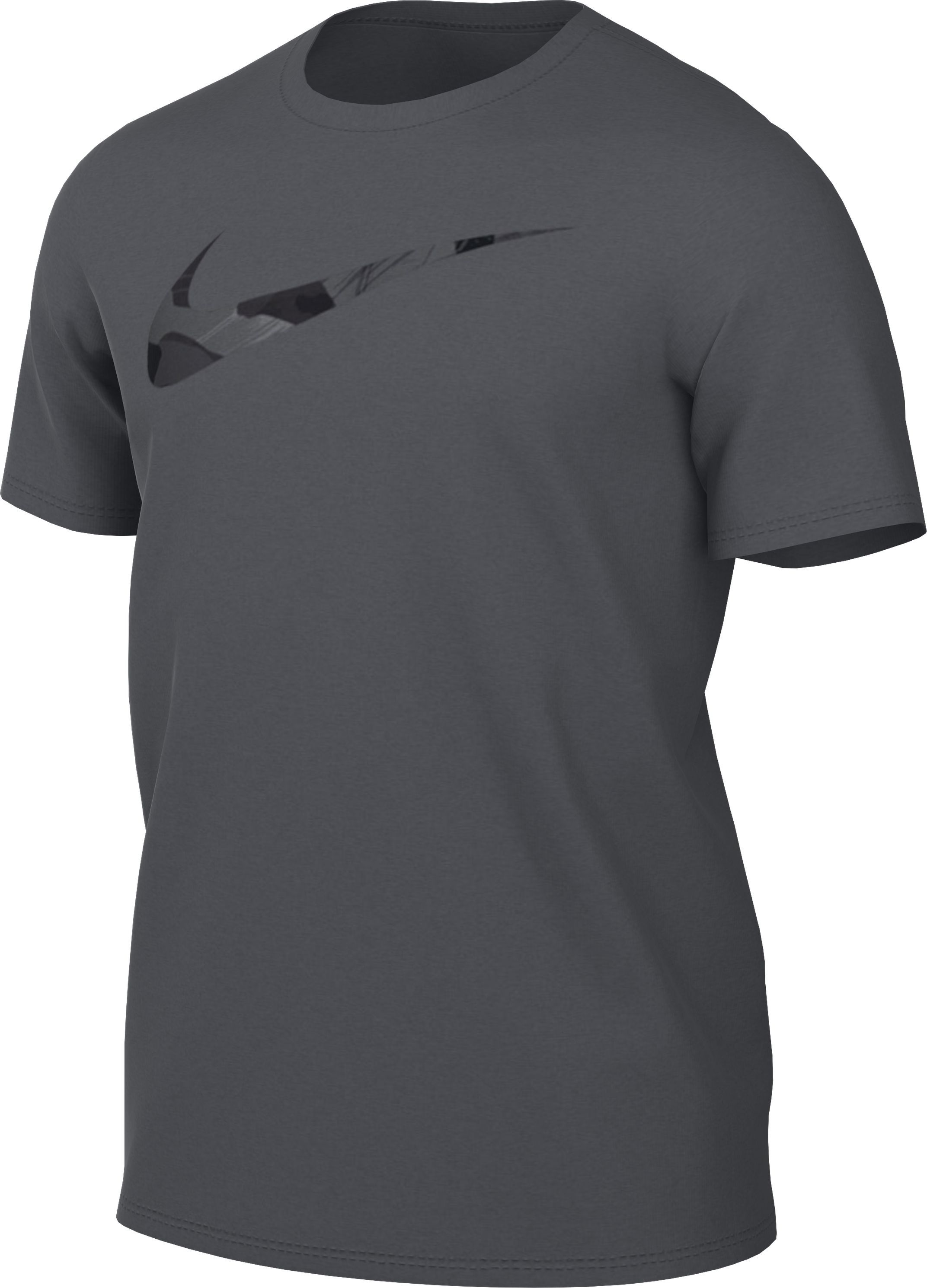 Nike M Nk Df Tee Camo Gfx Camiseta Manga Corta gris de hombre para entrenamiento