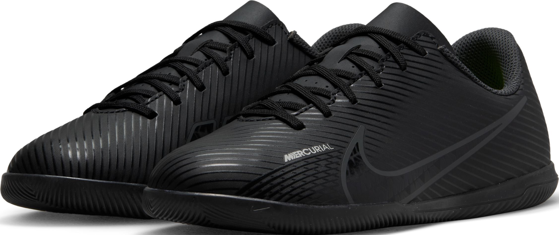 Nike Jr Vapor 15 Club Ic Guayos negro de niño para futbol