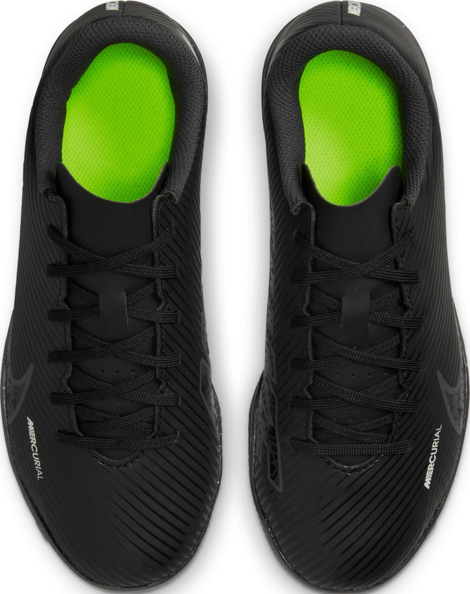 Nike Jr Vapor 15 Club Ic Guayos negro de niño para futbol