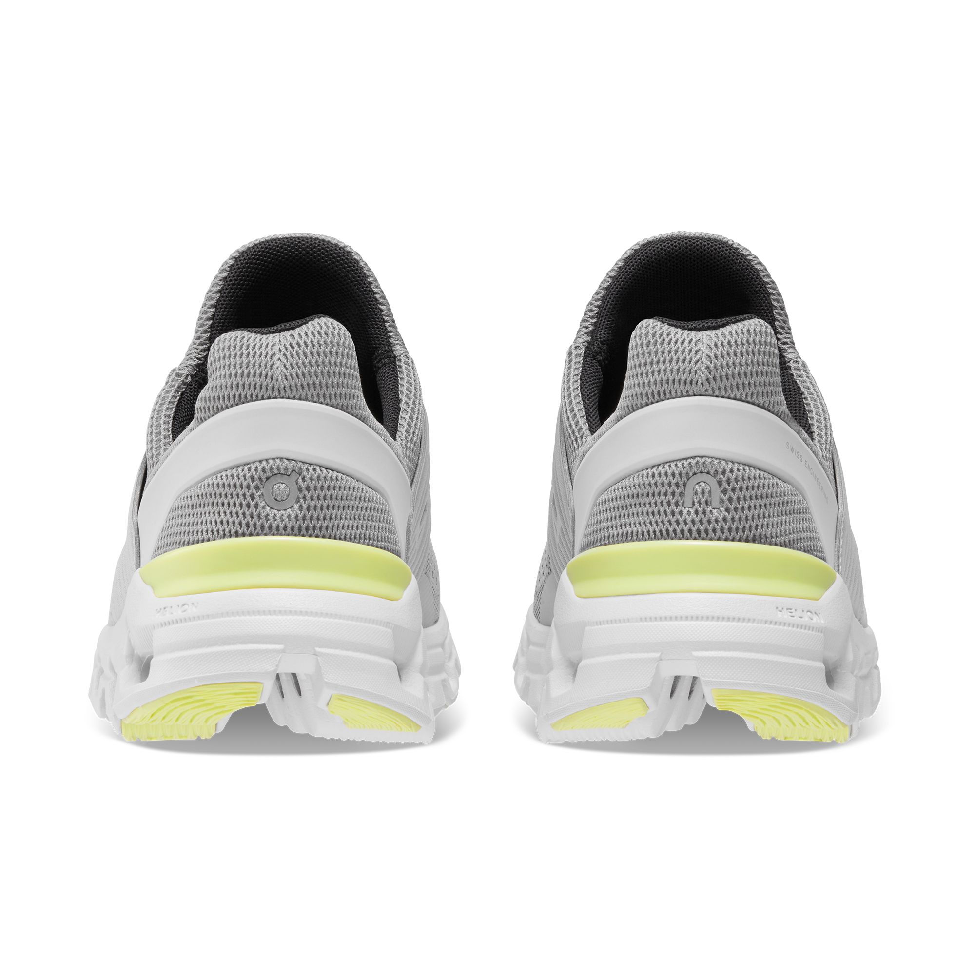 On Cloudswift Tenis gris de mujer para correr