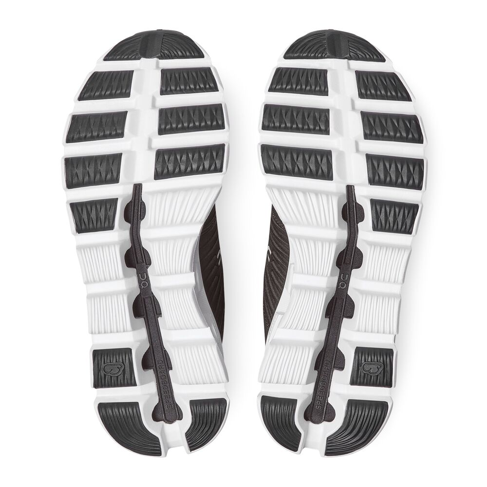 On Cloudswift Tenis negro de mujer para correr