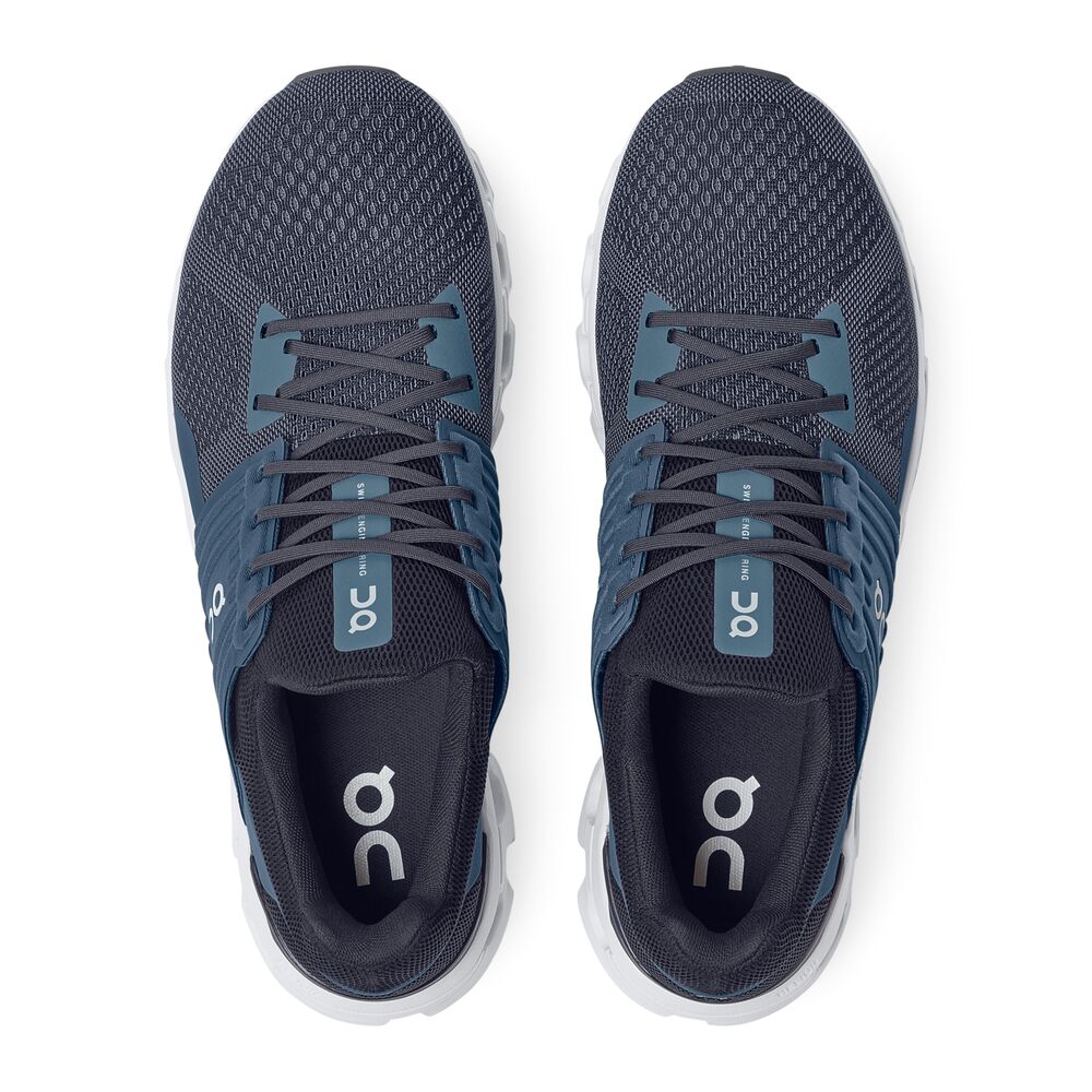 On Cloudswift Tenis azul de hombre para correr