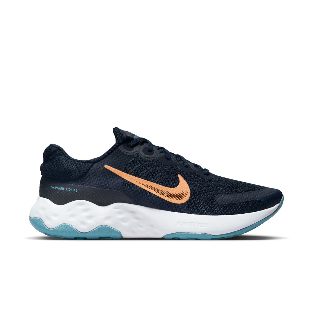 Nike Renew Ride 3 Tenis azul de hombre para correr