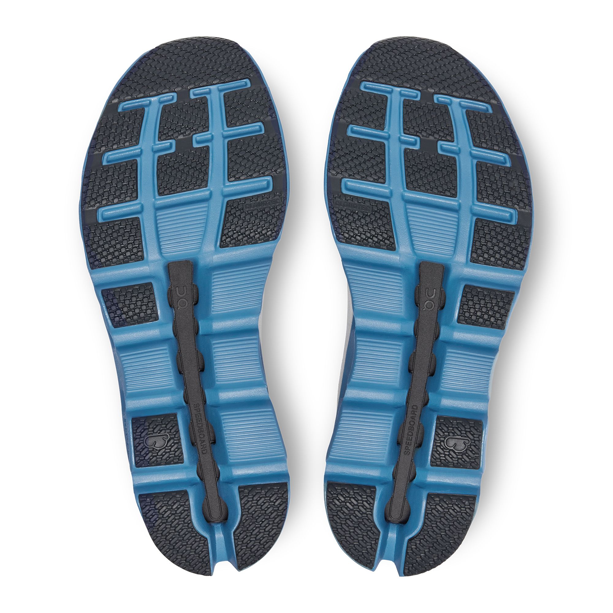 On Cloudstratus Tenis blanco de hombre para correr