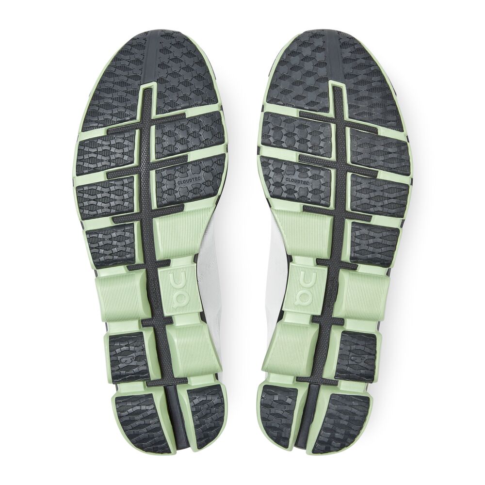 On Cloudflash Tenis blanco de hombre para correr