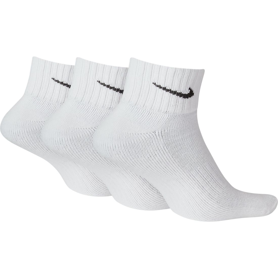 Nike U Nk Cush Ankle 3Pr-Value Medias blanco de hombre para entrenamiento