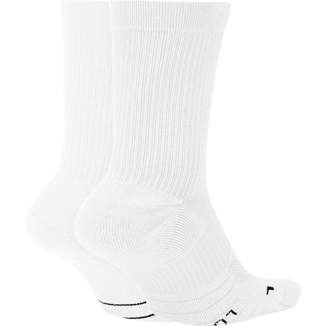 Nike U Nk Mltplier Crw 2Pr Medias blanco de hombre para correr