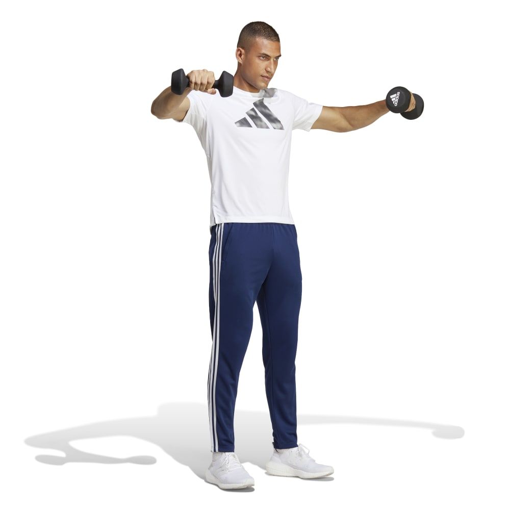 Adidas Tr-Es Base 3Pt Pantalón azul de hombre para entrenamiento