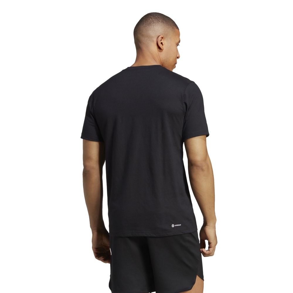 Adidas Tr-Es Fr Logo T Camiseta Manga Corta negro de hombre para entrenamiento