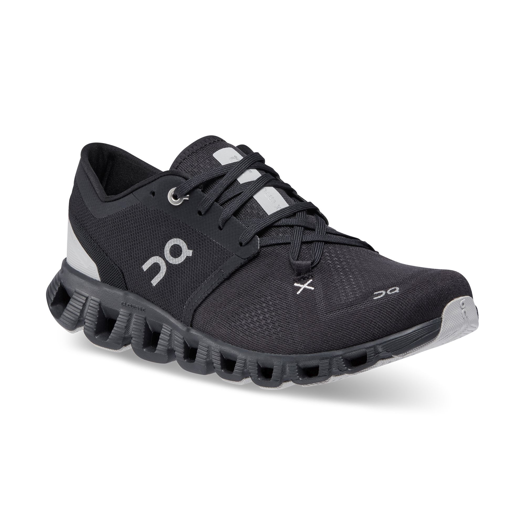 On Cloud X 3 Tenis negro de mujer para correr