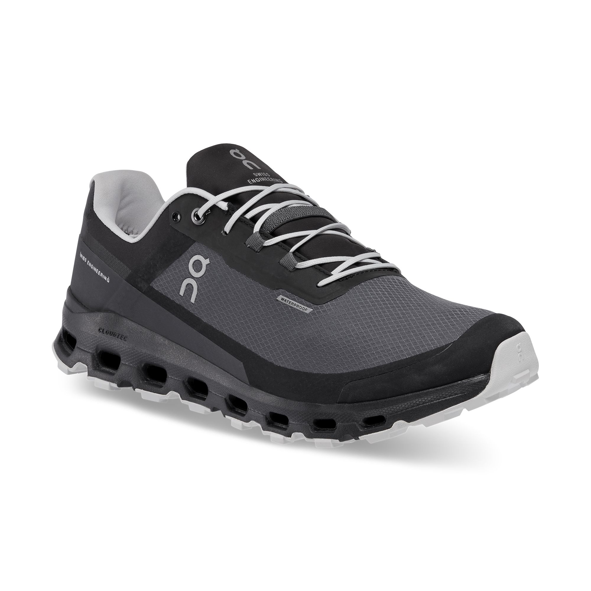 On Cloudvista Waterproof Tenis negro de hombre para outdoor