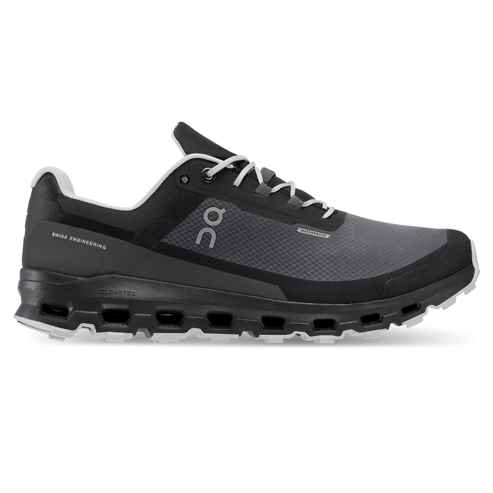On Cloudvista Waterproof Tenis negro de hombre para outdoor