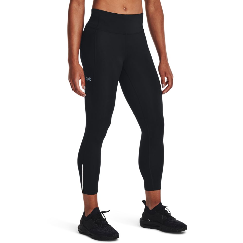 UA Fly Fast 3.0 Ankle Tight Licra negro de mujer para correr
