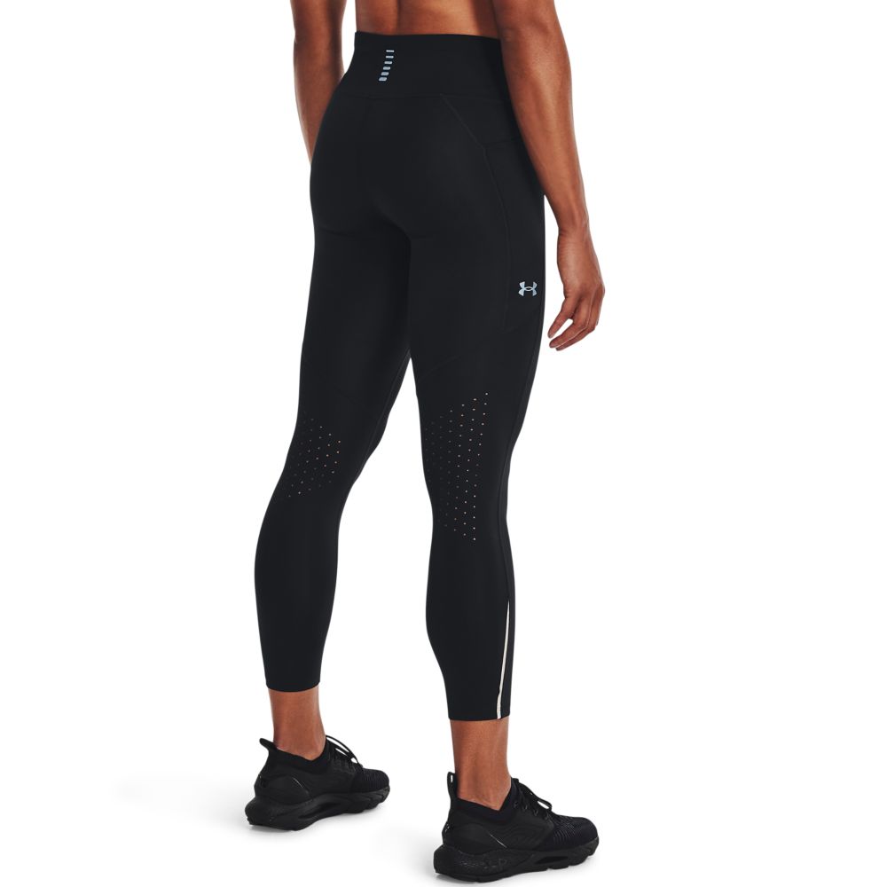 UA Fly Fast 3.0 Ankle Tight Licra negro de mujer para correr