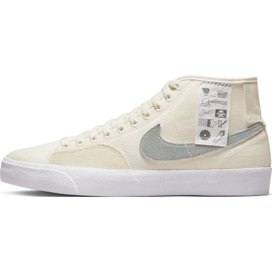 Nike Sb Blzr Court Mid Prm Sou Tenis blanco de hombre lifestyle