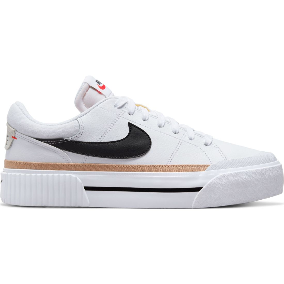 Nike Wmns Nike Court Legacy Lift Tenis blanco de mujer lifestyle