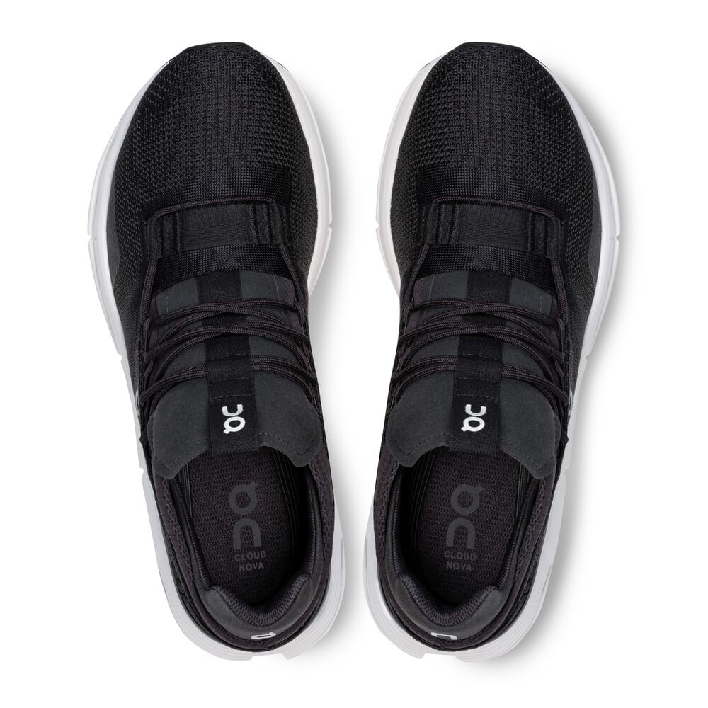 On Cloudnova Tenis negro de mujer lifestyle